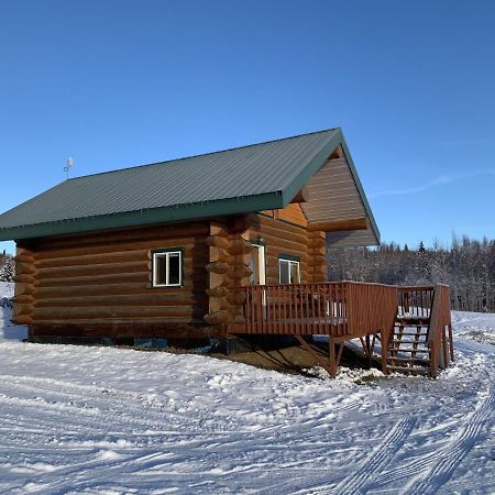 Secluded Log Cabin, 30 Min From Chena Hot Springs Pleasant Valley Exterior photo