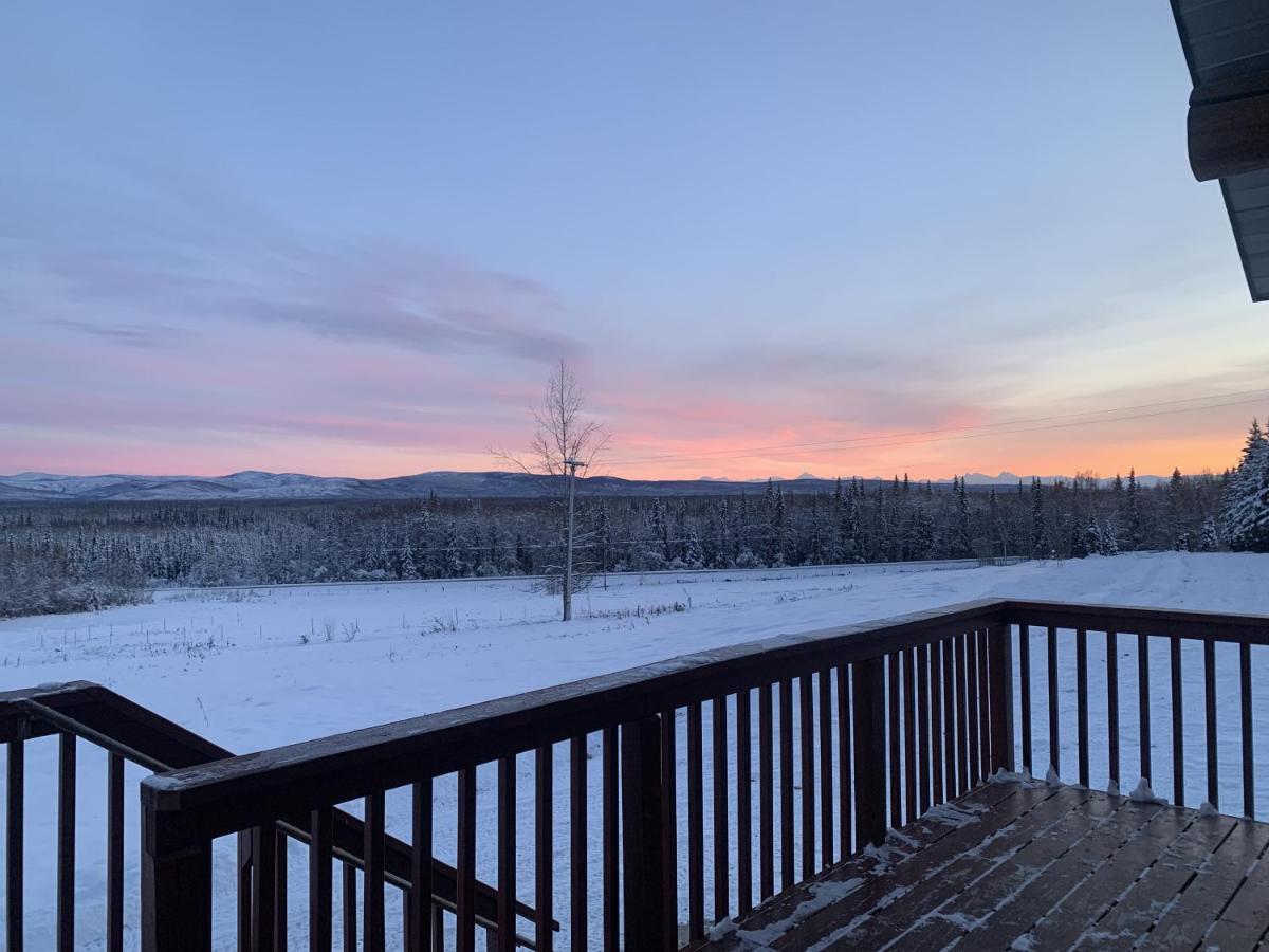 Secluded Log Cabin, 30 Min From Chena Hot Springs Pleasant Valley Exterior photo