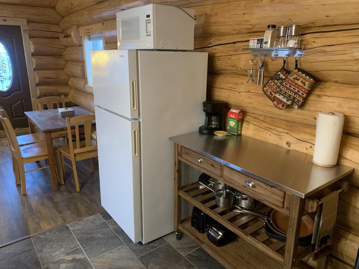 Secluded Log Cabin, 30 Min From Chena Hot Springs Pleasant Valley Exterior photo